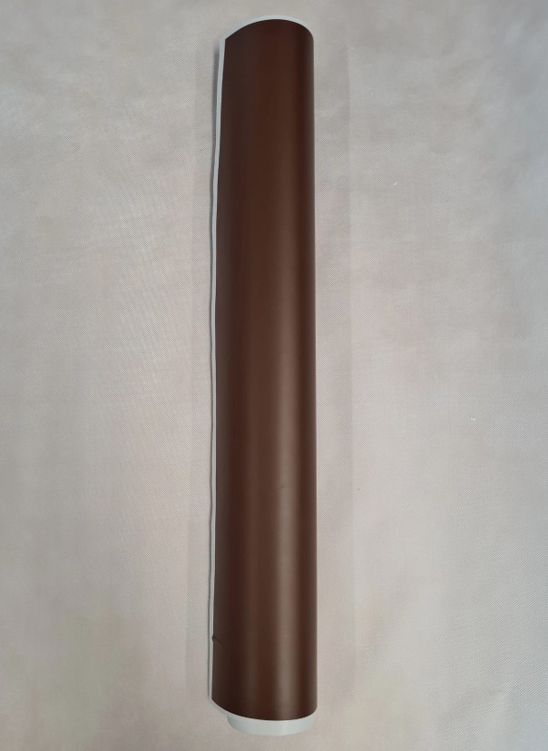 selbstklebende Folie 9 m x 60 cm braun 3054