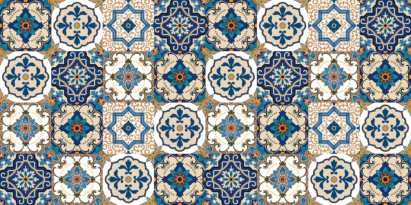 Küchenfolie orientalisch Klebefolie 3178 5m x 60cm aluminiumbeschichtet